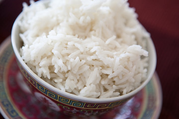 chinesische Schüssel mit Reis