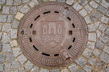 Kanaldeckel  manhole cover