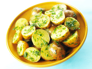 roasted baby potatoes