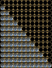 Diamonds download and upload bars