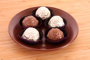 assorted chocolate candies