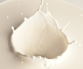 milk splash