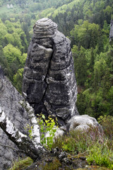 Felsen an der Bastei (Sachsen)