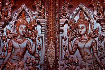 Thai style molding art .