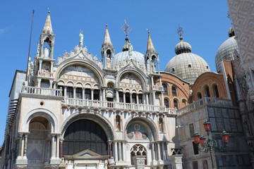 Fototapeta na wymiar Bazylika Świętego Marka, Wenecja