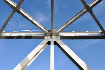 Fototapeta premium Metal abstracts of bridges