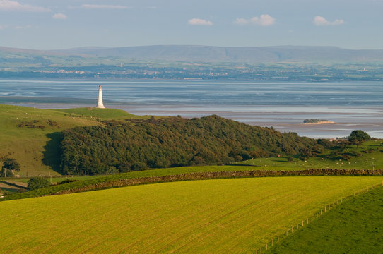 Hoad Monument and Morecambe Bay