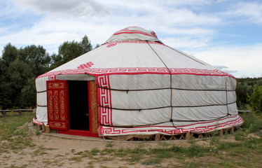 Old tent in Kievskaya Rus'