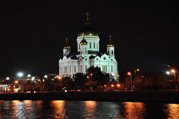 Fototapeta na wymiar Christ the Saviour in Moscow.