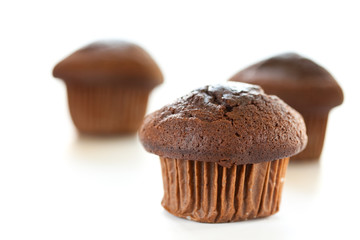 tasty chocolate muffin