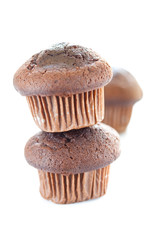 tasty chocolate muffin