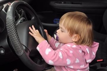 baby in car