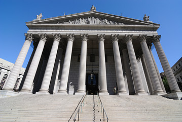 Naklejka premium New York Supreme Court