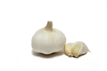 Garlic and two pods