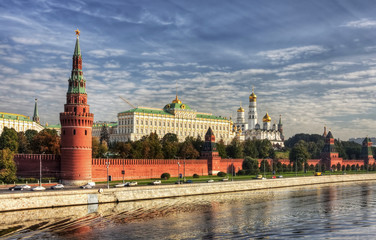 Obraz premium view of the Kremlin Embankment