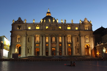 Abend im Vatikan