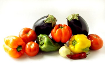 Obraz na płótnie Canvas multicolor vegetable