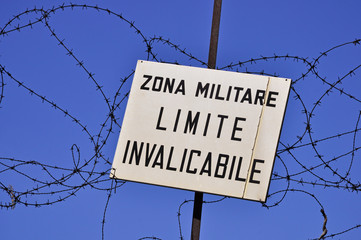 SEGNALETICA MILITARE
