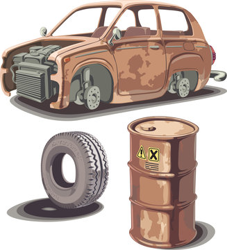 Old and rusty stuff
