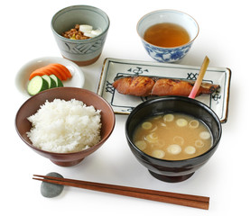 Traditional Japanese home cooking