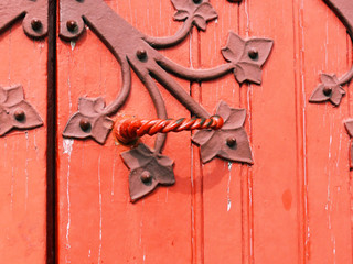 ancient wooden door style