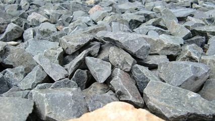 black small deco stones