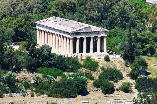 Temple Teseyon in Athens, Greece