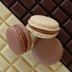 trio de macarons
