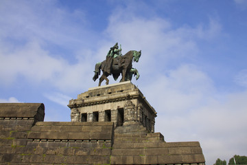 Obraz premium Koblenz Dreiländereck