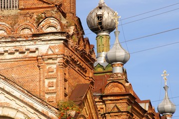 Fototapeta na wymiar The Ukrainian church