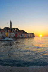 Sonnenuntergang bei Rovinj