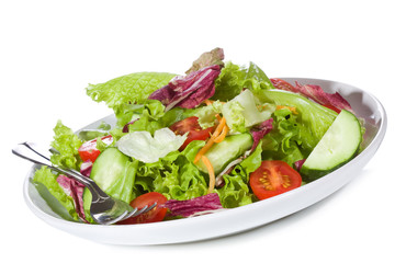 salad with vegetables