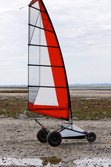 Fototapeta premium Char à voile