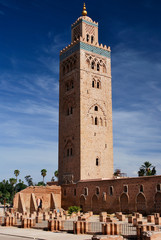 Fototapeta premium Près de la Koutoubia dans Marrakech