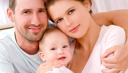 Family in a room