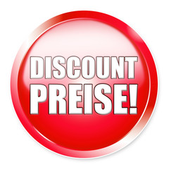 Discountpreise! Button, Icon