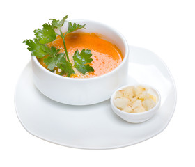 tomato vegetable cream soup