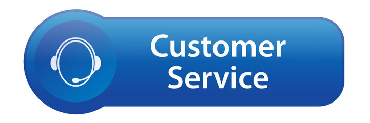 CUSTOMER SERVICE Web Button (contact tech support helpdesk help)