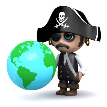 3d Global piracy
