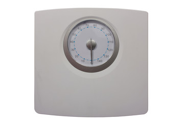 Scale isolated on a white background