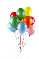 Fotobehang Colorful balloons © Jim Barber