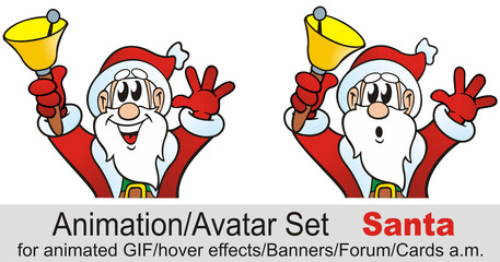 Animation Set Santa