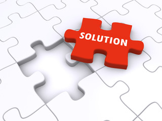 Fototapeta premium jigsaw puzzle concept