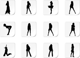 Obraz premium Set people