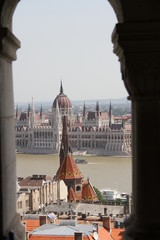 Obraz premium budapest depuis le bastion