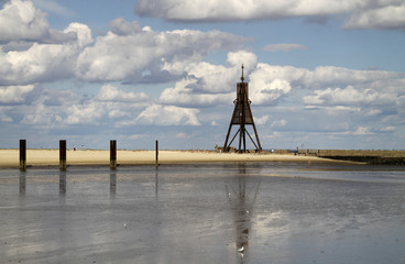 Die Kugelbake in Cuxhaven