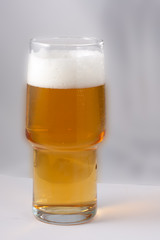 bicchiere pieno di birra