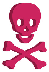 Totenkopf - Pirat - 3d