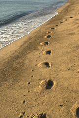 Orme sulla spiaggia 1