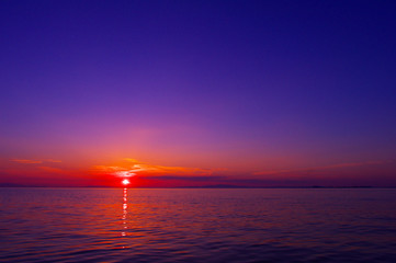 Naklejka premium 夕暮れ